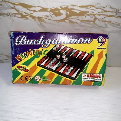 Pocket Travel Size Backgammon Magnetic Set Guang Ying • $9.99