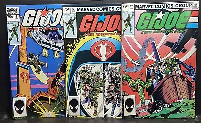 G.I. Joe #6 1982 #8 1982 #12 1983 Direct Edition Grade Quality Boxed 40 Years • $11