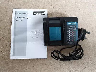 MAKITA DC18WC BATTERY CHARGER - NEW UNUSED Li-ion • £19