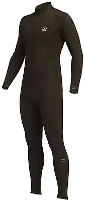$179.95 • Buy Billabong Men's Absolute 3/2mm Back Zip Full Wetsuit - Black Hash - New