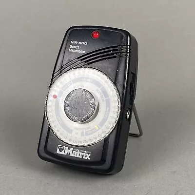 Matrix MR-500 Quartz Metronome Excellent Working Condition • $14.95