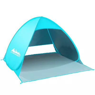 $31.58 • Buy Weisshorn Pop Up Beach Tent Camping Hiking 3 Person Sun Shade Fishing Shelter