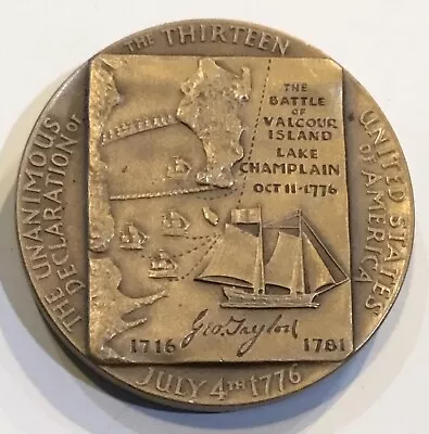 Medallic Art Co Signers Of The Declaration Of Independence George Taylor Medal • $8.95