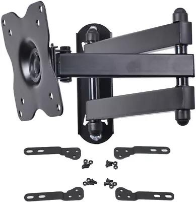 VideoSecu TV Wall Mount Monitor Bracket With Full Motion Articulating Tilt Arm • $22.94