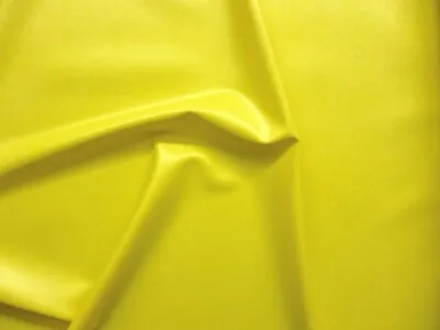 Latex Rubber 0.20mm Thick 92cm Wide Yellow Seconds • £6.25