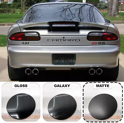 Matte Black Front+rear Letters Inserts For Camaro 1992-2002 Not Decals • $24.75