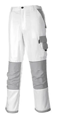 PORTWEST Painters Pro Trouser Safety Painting Decorating Knee Pad Pockets KS54 • £25.99