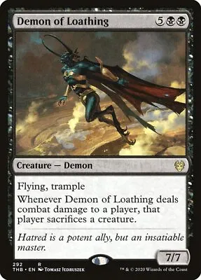 Demon Of Loathing [Theros Beyond Death] Magic MTG • $1.45