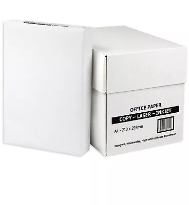 White A4 Paper For Printer Copier Also Suitable For Inject Laser Printers 80gsm • £3.99