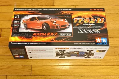 Tamiya 1/10 Mazda RX-7 FD3S TT-02D Chassis Drift Spec On-road 58648 NEW • $167.90