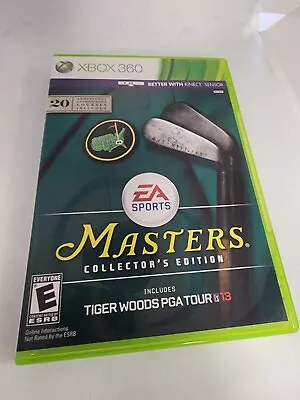 Tiger Woods PGA Tour 13 -- Masters Collector's Edition (Microsoft Xbox 360... • $2.70