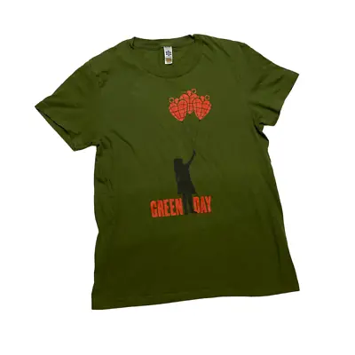 £15 • Buy Womens Green Day American Apparel Graphic Print T-shirt Size 8-10