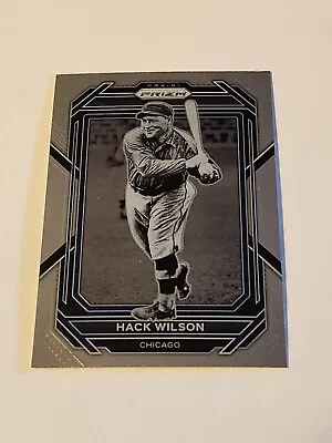 Hack Wilson 2023 Panini Prizm Baseball No.218 Chicago Cubs • $0.99