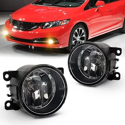 Fog Lights Lamps Assembly Kit For Nissan Xterra Frontier Acura Honda Ford Suzuki • $29.99