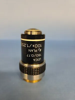$39 • Buy Leica E2 Plan 100x Microscope Objective