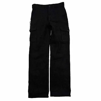 Vintage Filson Mackinaw Wool Field Pants Cargo Mens Size 30x 32 Black USA Rare • $145