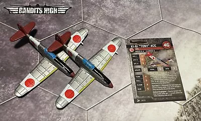 Axis & Allies - Bandits High - (2) KI6I Tony Ace - Japan Planes • $5
