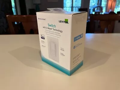 $5 • Buy Leviton Decora Smart Switch With Z-wave Technology, White, 15 Amp