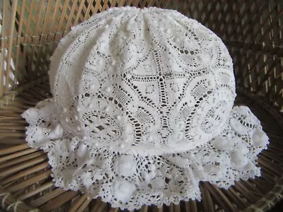 Vintage Lace  Scalloped Ceiling Light Shade Retro Doilies • £24.95