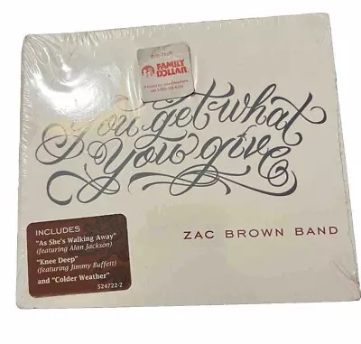 New Sealed ZAC BROWN BAND CD “ You Get What You Give BRAND NEW “ CD ALBUMS • $11