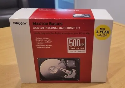 Maxtor Diamondmax 500gb Ata/100 Internal Hard Drive • $75
