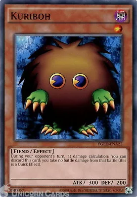 £0.99 • Buy YGLD-ENA22 Kuriboh UNL Edition Mint YuGiOh Card