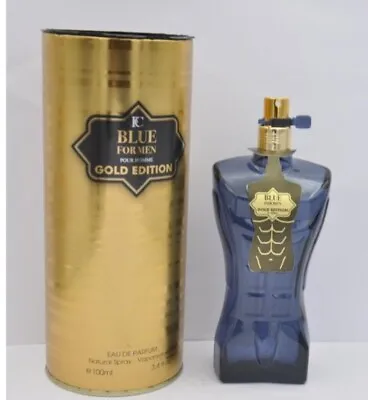 Blue For Men Gold Edition Men Perfume 3.4 • $14.33