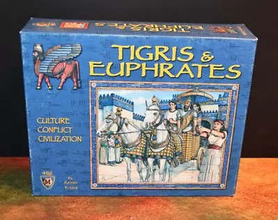 Tigris And Euphrates Board Game Mayfair Games Reina Knizia Complete VG • $89.99