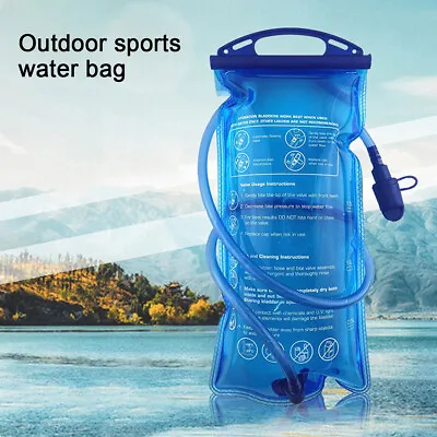 2L Water Bladder Backpack Hydration System Camel Pack Bag Glue Nozzle Type Water • $22.59