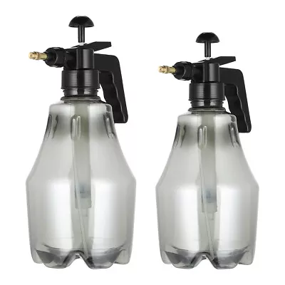 1.5L/2.0L Portable Water & Chemical Sprayer Pump Pressure Garden Spray Bottle • $9.59