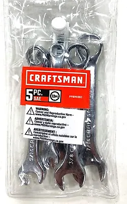 NEW Craftsman Miniature SAE COMBINATION WRENCHES 5 PACK • $7