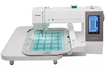 Janome Memory Craft 550e Embroidery Machine With Bonus Kit New • $2899