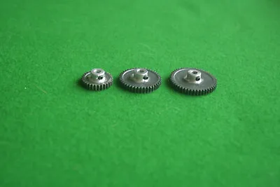 Vintage  1/24 1/32 Cox Slot Car Racing 3 Spur Gears For Sidewinder Motor • £8.90