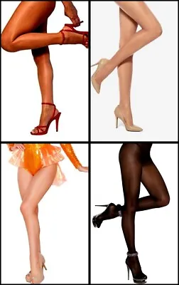 Tamara Pantyhose Pick Color B C D Tall 2XL 3XL Hooters Uniform Sheer Seamless • $9.96