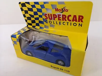 Maisto Supercar Collection Bugatti EB 110 • £9.99