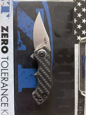 Zero Tolerance ZT 0022 KVT Ceramic Blast 20 CV Carbon Fiber Authorized Dealer￼ • $220