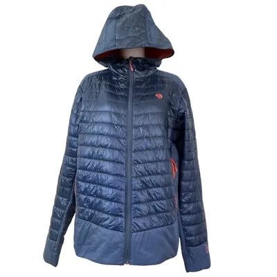 Mountain Hardware Men’s Ghost Shadow Puffer Jacket Size L Navy Blue Insulated • $150