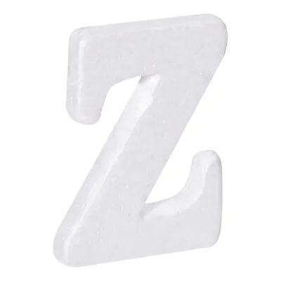 £3.28 • Buy Foam Letters Z Letter EPS White Polystyrene Letter Foam 100mm/4 Inch