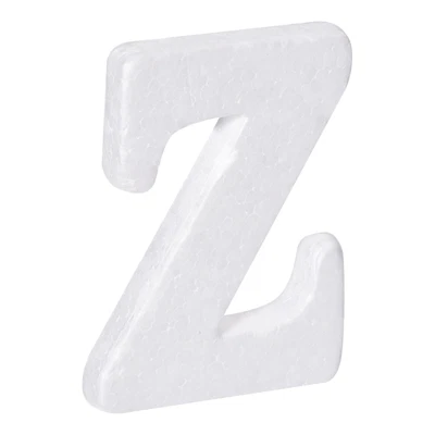 £3.28 • Buy Foam Letters Z Letter EPS White Polystyrene Letter Foam 100mm/4 Inch
