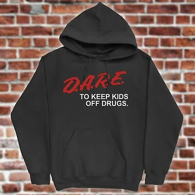 DARE Hoodie | Retro D.A.R.E. Hooded Sweatshirt | 90s Vintage Style FREE SHIPPING • $34.95