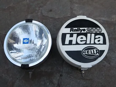 Vintage Hella Rallye 2000 Driving Lights 301-124 013 • $260