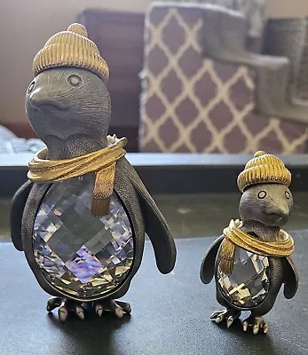 SWAROVSKI Crystal Trimlite Penguin Set • $220