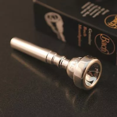 Genuine Silver Bach 3D Trumpet Mouthpiece NEW • $70.20