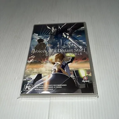 Voices Of A Distant Star Anime Movie Dvd Sealed • $19.17