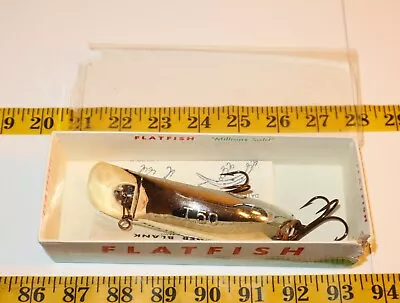 Vintage Helin T-50 Musky Flatfish Fishing Lure • $0.01