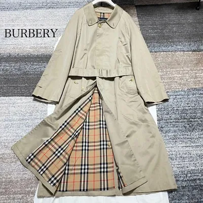 £151.63 • Buy Burberrys Burberry Trench Coat Belt Nova Check Size M Free Shipping From JAPAN!!