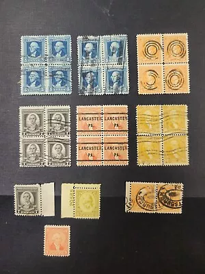 US Stamps Scott 704 - 715 Accumulation From This Series MH & Used Free Shipping • $1.65