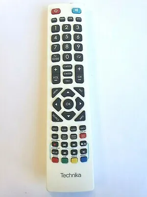 Genuine Technika Remote LCD LED Freeview HD TV 32F21B-FHD/DVD 24E21B-FHD/DVD • £8.95