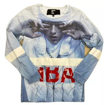 Hood By Air HBA Eyes Long Sleeve Shirt Men X-Smal EUC  • $249.99