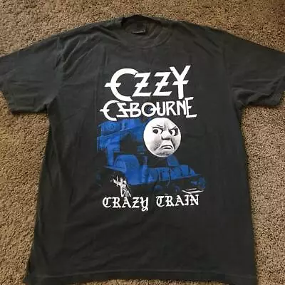 Ozzy Osbourne Crazy Train Graphic Retro Shirt Unisex Cotton Men Women KTV4340 • $19.99